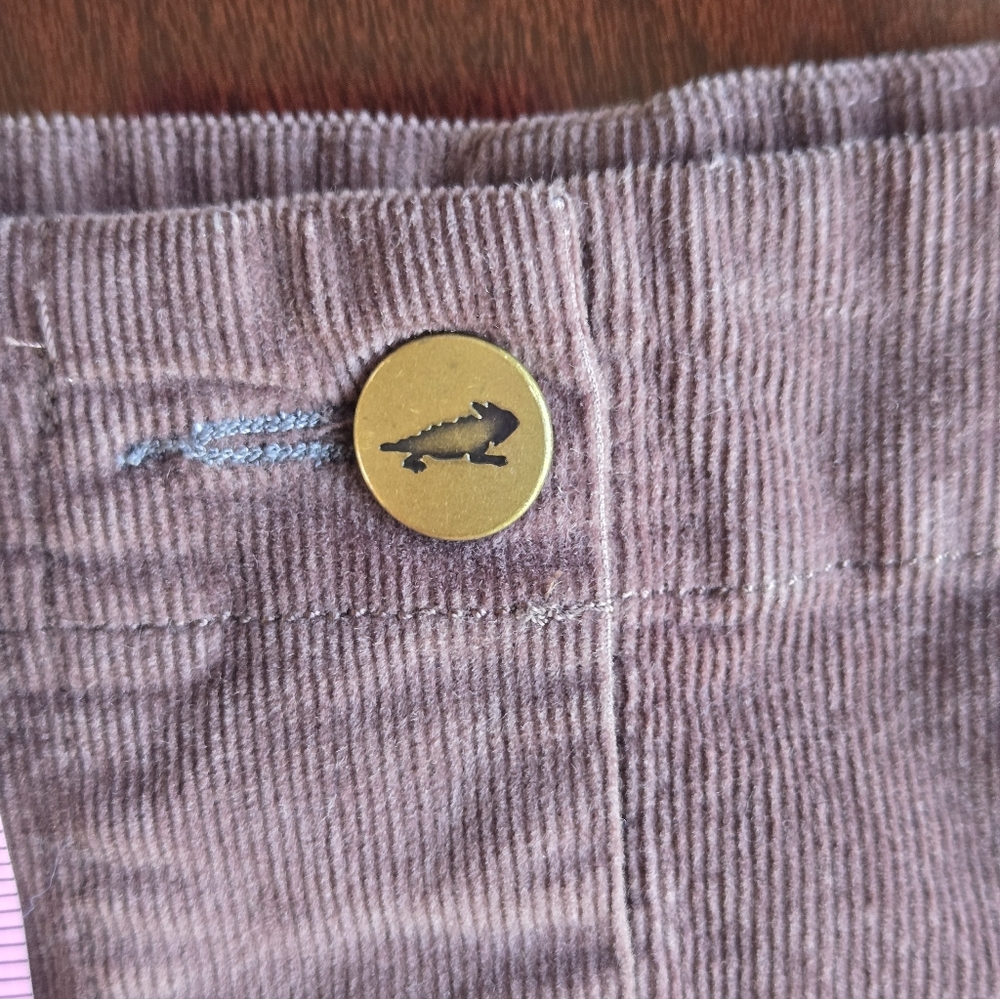 Toad & Co Cruiser Cord Button Front Mini Skirt - Size 2 - Picture 5 of 8